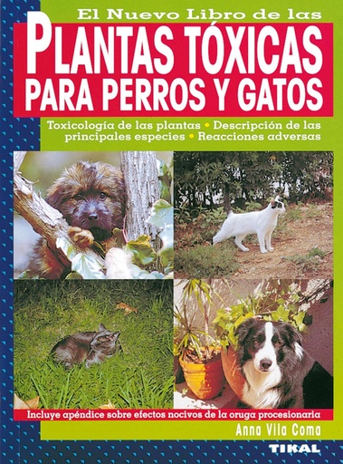 [9788430532513] Plantas tóxicas para perros y gatos