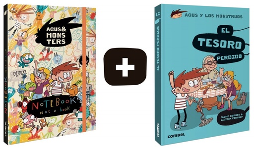 [9788491014812] PACK MONSTRUOSO TESORO PERDIDO+NOTEBOOK