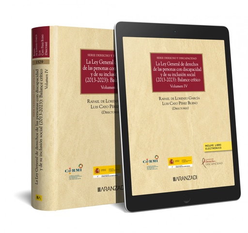 [9788411620321] LEY GENERAL DE DERECHOS DE LAS PERSONAS CON DISCAPACIDAD Y DE SU INCLU