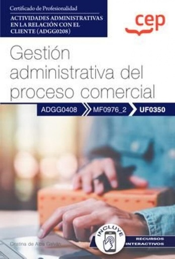 [9788419852304] GESTION ADMINISTRATIVA DEL PROCESO COMERCIAL ACTIVIDADES ADMINISTRATIV