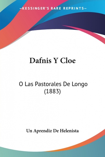 [9781160352499] Dafnis Y Cloe