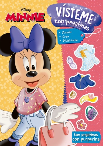 [9788419547446] Minnie. Vísteme con pegatinas 2