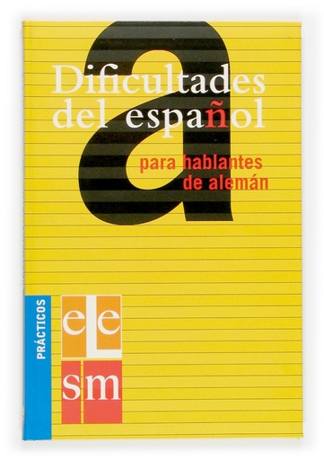 [9788434893504] Dificultades del español para hablantes de alemán.