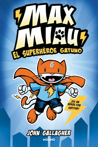 [9788427232488] Max Miau 1 - El superhéroe gatuno