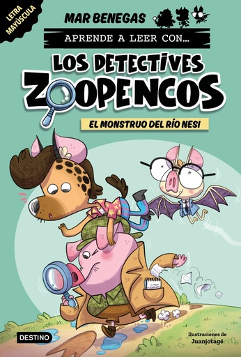 [9788408278450] Aprende a leer con... ¡Los Detectives Zoopencos! 1. El monstruo del río Nesi