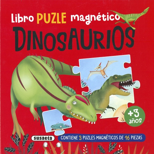 [9788467797954] Libro puzle magnético. Dinosaurios