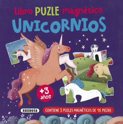 [9788467797985] Libro puzle magnético. Unicornios