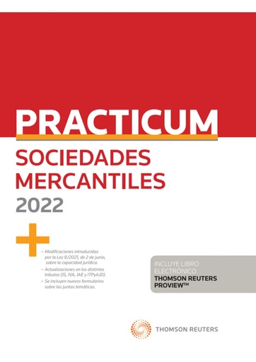 [9788413907307] Practicum Sociedades Mercantiles 2022 (Papel + e-book)