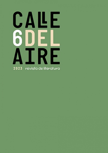 [9788410148031] Calle del Aire. Revista de literatura, 6