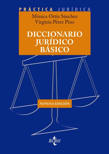 [9788430989645] Diccionario jurídico básico