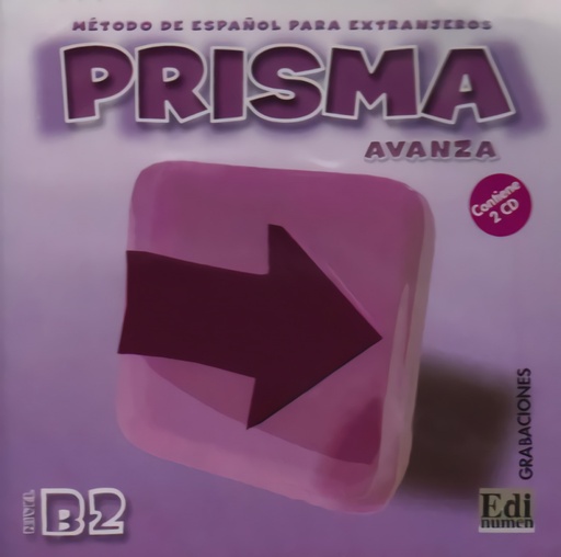 [9788495986245] Prisma, método de español, nivel B2, avanza. Grabaciones