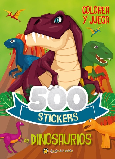 [9789878201115] 500 Stickers de Dinosaurios