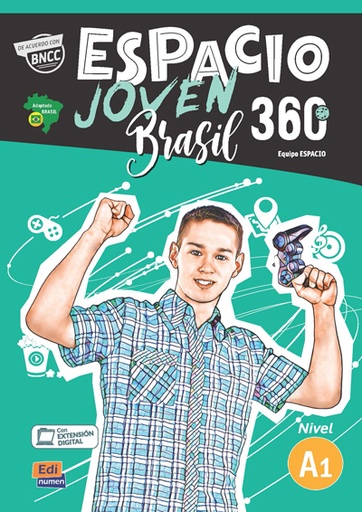 [9788491795780] Espacio brasil 360º A1 libro estudiante