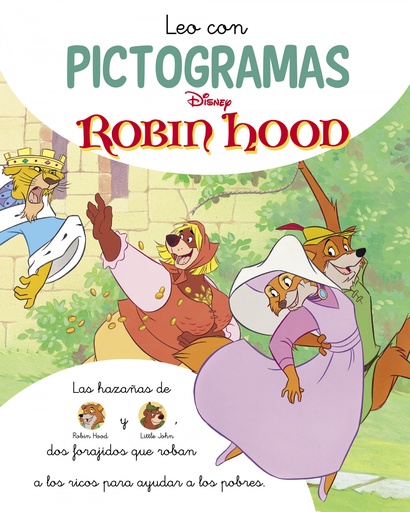 [9788419487100] Robin Hood. Leo con pictogramas (Disney. Lectoescritura)