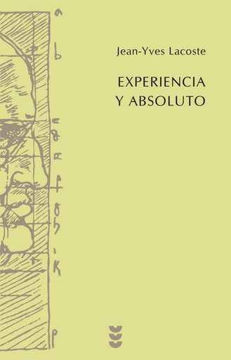 [9788430117024] Experiencia y absoluto