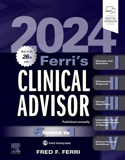 [9780323755764] Ferri´s clinical advisor 2024