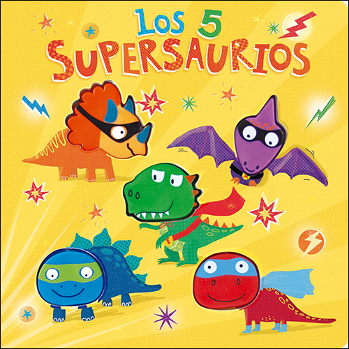 [9788428569323] Los 5 supersaurios