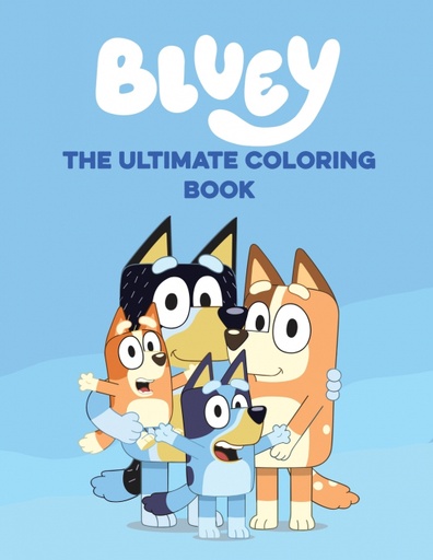 [9781127497584] Bluey Coloring Book