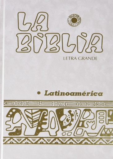 [9788490730058] Biblia Latinoam. letra grande nacarina, canto dorado