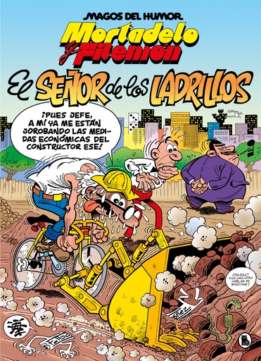 [9788402429544] Mortadelo y Filemón. El señor de los ladrillos (Magos del Humor)