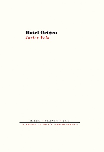 [9788415894889] Hotel origen