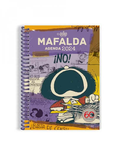 [9789878935782] Mafalda 2024, Agenda Para La Mujer Anillada violeta