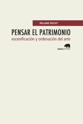 [9788416160105] Pensar el patrimonio