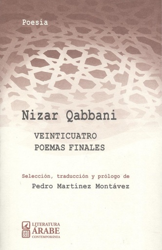 [9788490458457] VEINTICUATRO POEMAS FINALES