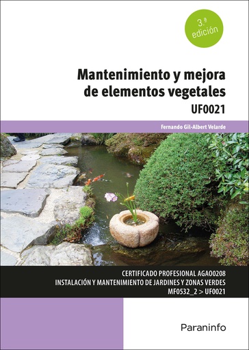 [9788428364065] Mantenimiento y mejora de elementos vegetales