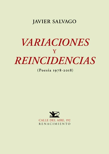 [9788417950187] VARIACIONE SY REINCIDENCIAS