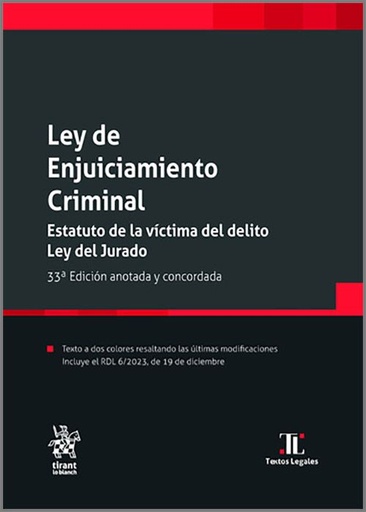 [9788410566125] LEY DE ENJUICIAMIENTO CRIMINAL 2024