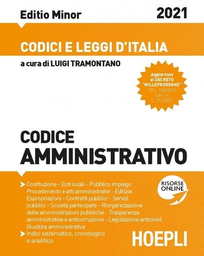 [9788836003150] Codice administrativo