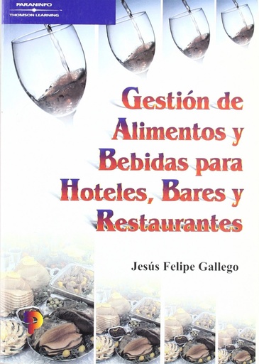 [9788428328050] Gestión de alimentos y bebidas para hoteles, bares y restaurantes