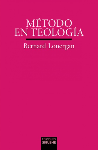 [9788430110537] Método en teología