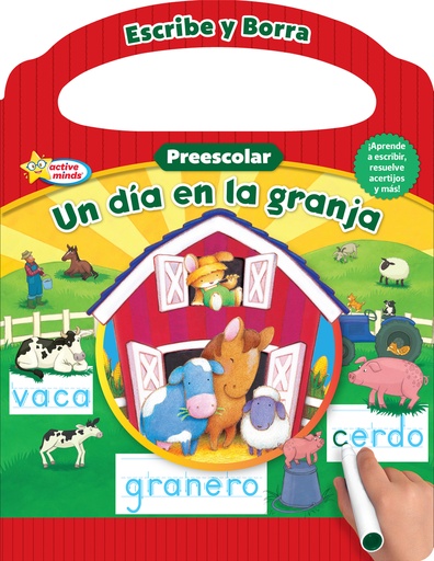 [9781642694468] UN DIA EN LA GRANJA. ESCRIBE Y BORRA.