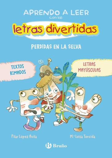 [9788469642665] Aprendo a leer con las letras divertidas, 2. Perdidas en la selva