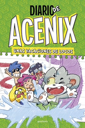 [9788419848819] Diario de Acenix. Unas vacaciones de locos (Diario de Acenix 2)