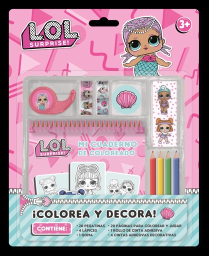[9782379700910] ¡Colorea y decora! L.O.L. Surprise!
