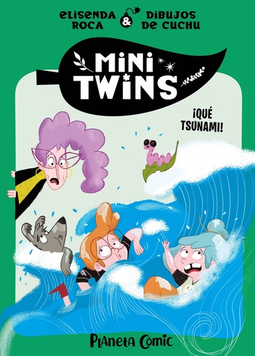 [9788411610285] Minitwins nº 03. ¡Qué tsunami!