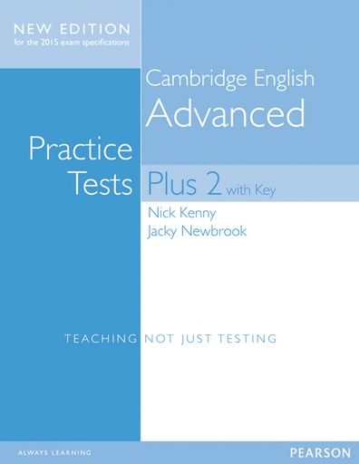 [9781447966203] Cambridge advanced practice tests plus +key