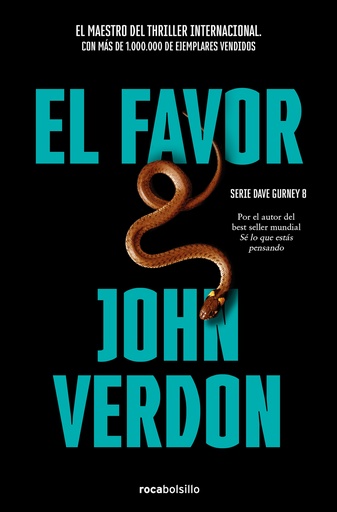 [9788419498359] El favor (Serie David Gurney 8)