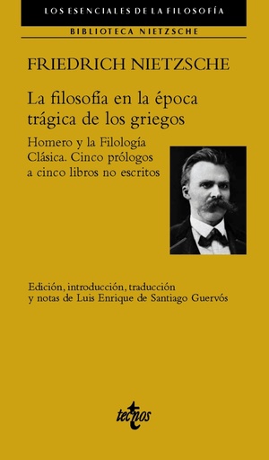 [9788430990191] La filosofía en la época trágica de los griegos