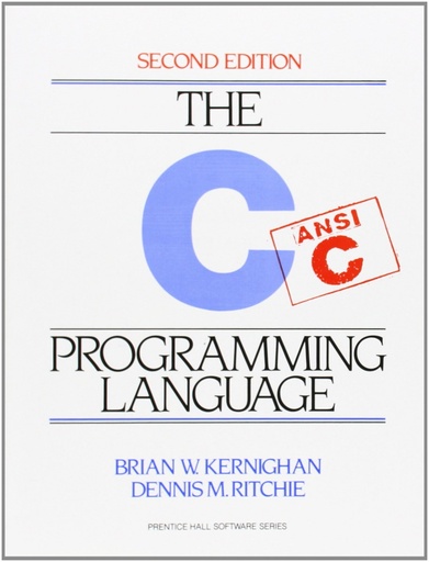 [9780131103627] C PROGRAMMING LANGUAGE (2ND ED.)