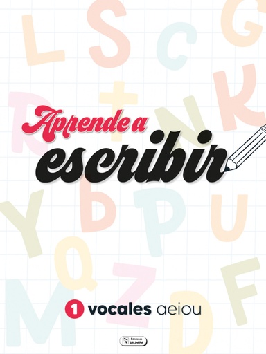 [9788411512145] VOCALES:APRENDE A ESCRIBIR