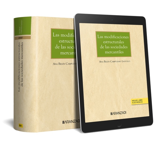 [9788411246293] MODIFICACIONES ESTRUCTURALES DE LAS SOCIEDADES MERCANTILES, LAS (DUO)