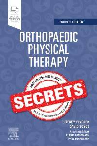 [9780323846578] Orthopaedic physical therapy secrets