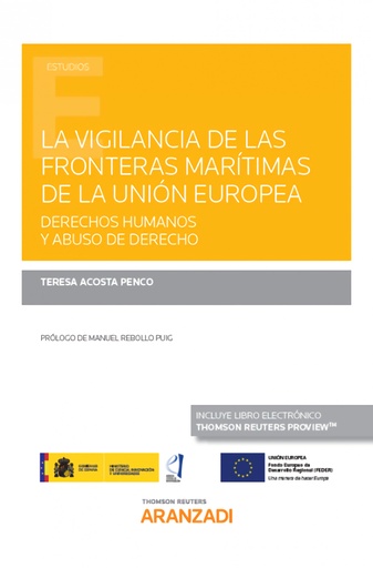 [9788413456287] VIGILANCIA DE LAS FRONTERAS MARITIMAS UNION EUROPEA