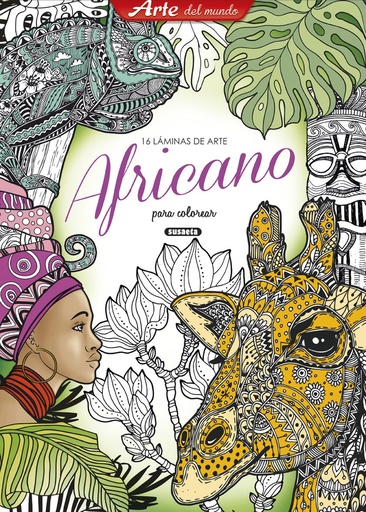 [9788467752465] Africano: 16 láminas de arte