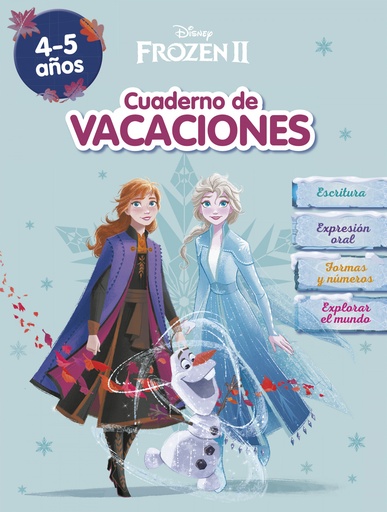 [9788419487148] Frozen. Cuaderno de vacaciones (4-5 años) (Disney. Cuaderno de vacaciones)