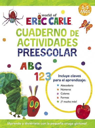 [9788448868505] Cuaderno de actividades preescolar (Colección Eric Carle)